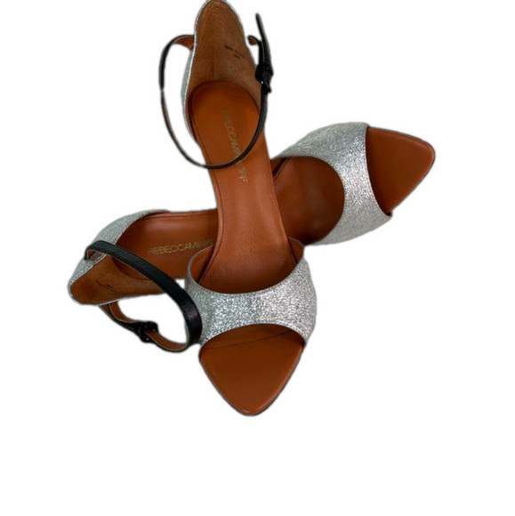 Rebecca Minkoff Shoes - Rebecca Minkoff Ellie Silver Metallic pumps size 10